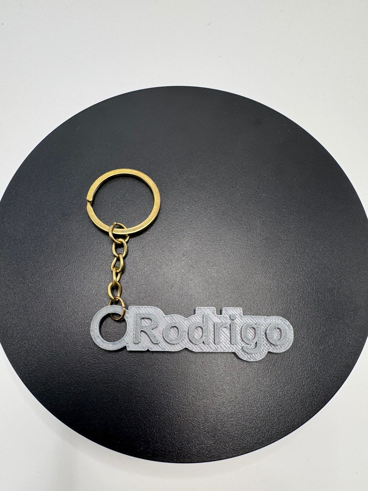 Chaveiro Personalizado Nome 3D